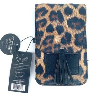 K Carroll Crossbody Bag - Leopard Pattern